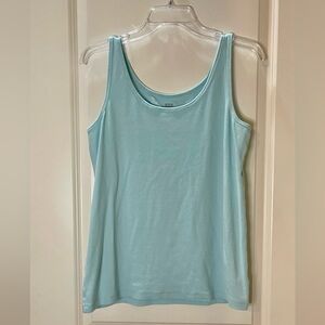 a.n.a Sky Blue Women's Tank Top with Stretch Lightweight Size XXL